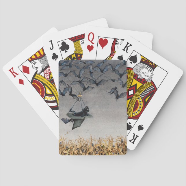 Straight on Till Morning Playing Cards (Back)