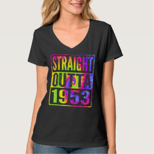 Straight Outta 1953 69th Birthday For Her Him T-Shirt