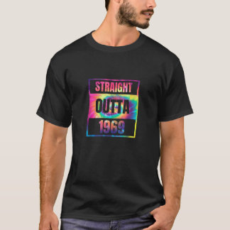 Straight Outta 1969 Hippy Tie Dye Born in 69 Tank 