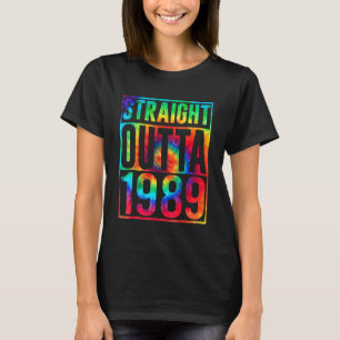 Straight Outta 1989 Dirty Thirty  34th Birthday T-Shirt