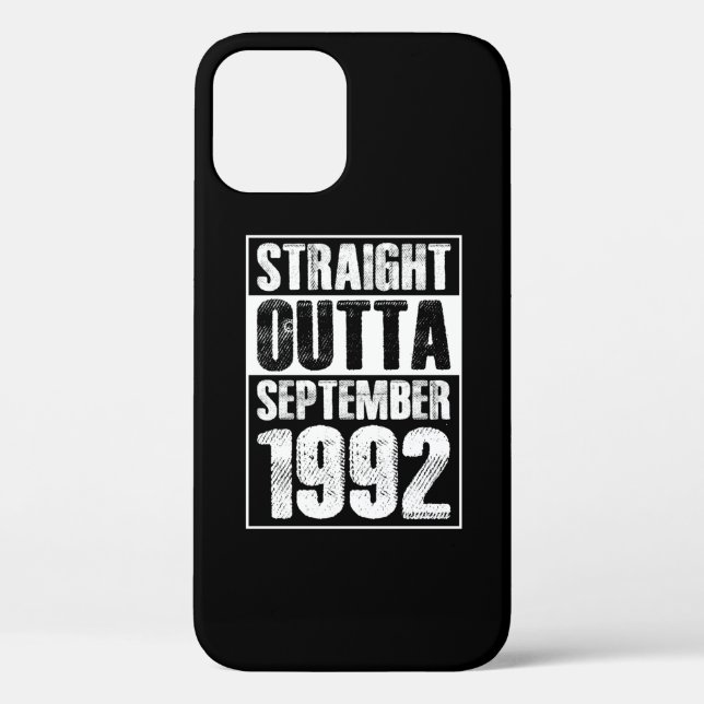 Straight Outta 1992 29th Birthday Case-Mate iPhone Case (Back)