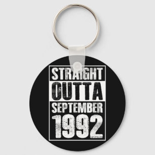 Straight Outta 1992 29th Bithday Key Ring
