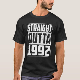 Straight Outta 1992 30Th Birthday Gifts Vintage Me T-Shirt
