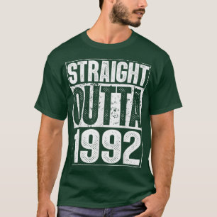 Straight Outta 1992 30th Bithday GIft 30 Years Old T-Shirt