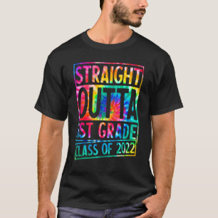 Straight Outta 1st Grade Youth Kids First Grade Gr T-Shirt