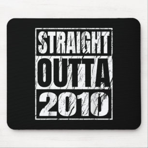 Straight Outta 2010 Clic Years Birth Of Birthday V Mouse Mat