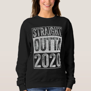 Straight Outta 2020 3 Years Old Gifts Vintage 3rd Sweatshirt