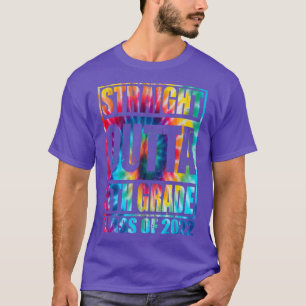 Straight Outta 5th Grade Class Of 2022 Graduation T-Shirt