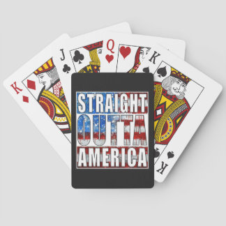 Straight Outta America.jpg Playing Cards