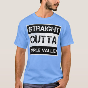 Straight Outta Apple Valley town California Vintag T-Shirt