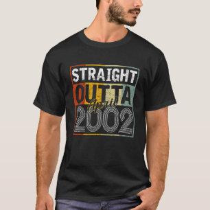 Straight Outta April 2002 Men Women Vintage 20Th B T-Shirt