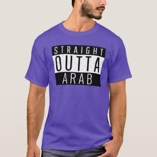 Straight Outta Arab Alabama Arab AL Oversized T-Shirt