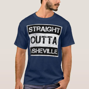 Straight Outta Asheville city North olina Vintage T-Shirt