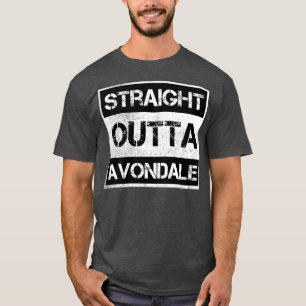 Straight Outta Avondale city Arizona Vintage Distr T-Shirt