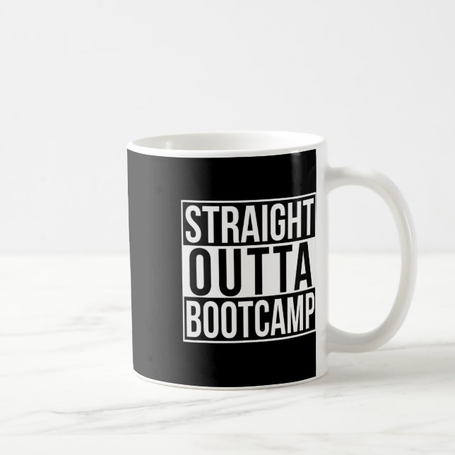 Straight Outta Bootcamp  Coffee Mug (Right)