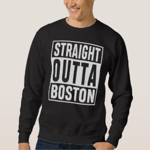 Straight Outta Boston Massachusetts Visitors Tee