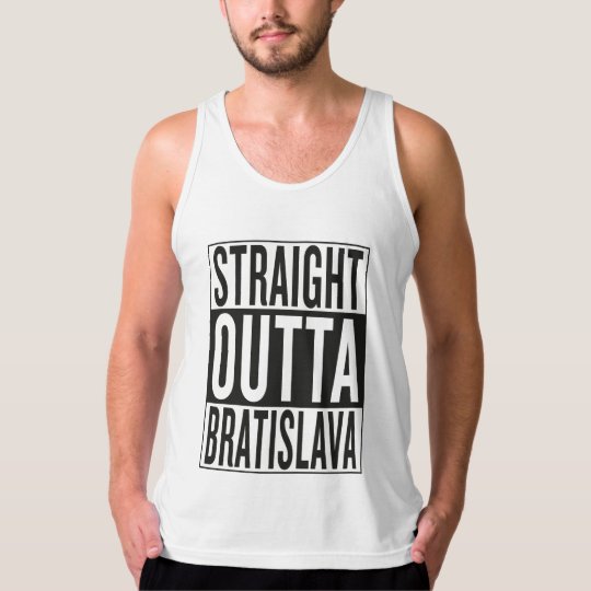 straight outta Bratislava Tank Top