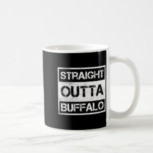 Straight Outta Buffalo New York Vintage Distressed Coffee Mug