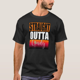 Straight Outta Candy Halloween Trick Or Treat Cost T-Shirt