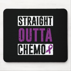Straight Outta Chemo Pancreatic Cancer Survivor Mouse Mat