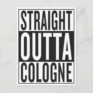 straight outta Cologne Postcard
