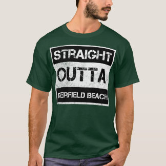 Straight Outta Deerfield Beach city Florida Vintag T-Shirt