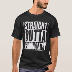 Straight Outta Demonolatry Occult Graphic Tee