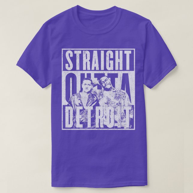 Straight Outta Detroit T-Shirt (Design Front)
