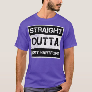 Straight Outta East Hartford Connecticut Vintage D T-Shirt