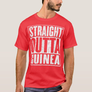 Straight Outta Guinea Vintage Distressed  T-Shirt
