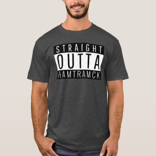 Straight Outta Hamtramck Michigan Oversized T-Shirt
