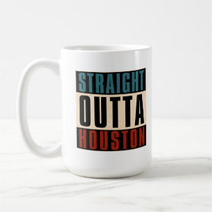 Straight Outta Houston Texas TX USA Coffee Mug