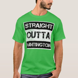 Straight Outta Huntington city West Virginia Vinta T-Shirt