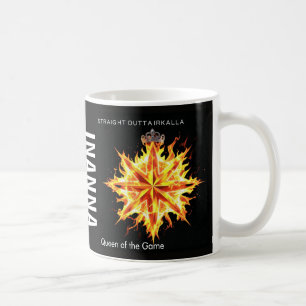 Straight Outta Irkalla logo/Crowned Star of Inanna Coffee Mug