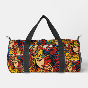 Straight Outta Irkalla Love and Rage t-shirt Duffle Bag
