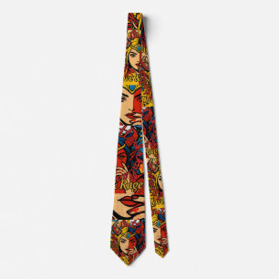 Straight Outta Irkalla Love and Rage t-shirt Tie