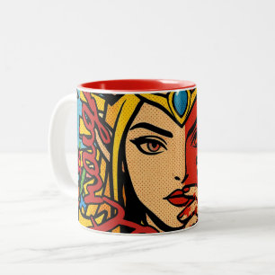 Straight Outta Irkalla Love and Rage Two-Tone Coffee Mug