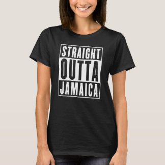 Straight Outta Jamaica Jamaican Men Women Teens Ki T-Shirt
