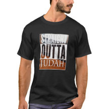 Straight Outta Judah Basic Dark T-Shirt