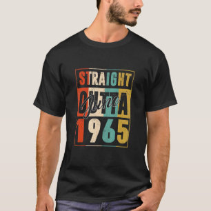 Straight Outta June 1965 Vintage Men Women {B]th B T-Shirt