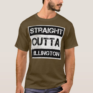 Straight Outta Killington Ski Resort Vintage Distr T-Shirt