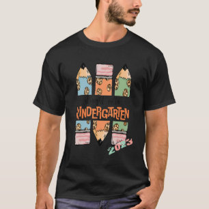 Straight Outta Kindergarten Class of 2023 back to T-Shirt