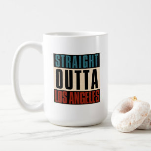 Straight Outta Los Angeles California CA USA Coffee Mug