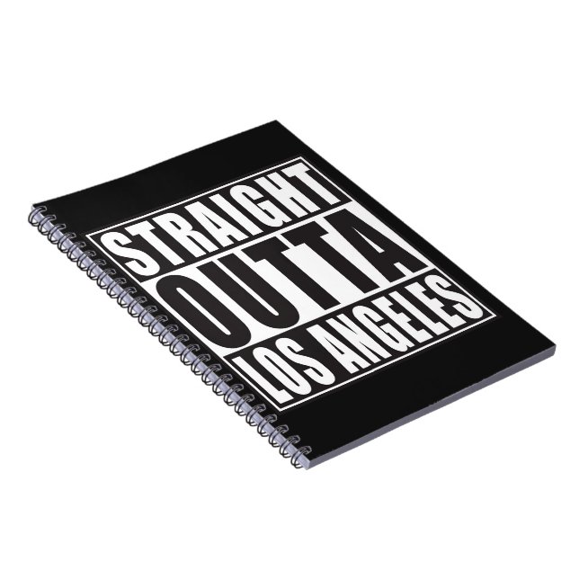 Straight Outta Los Angeles Notebook (Right Side)