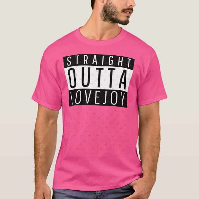 Straight Outta Lovejoy Georgia Lovejoy GA Oversize T-Shirt (Front)