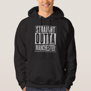 Straight Outta Manchester Graphic Hoodie