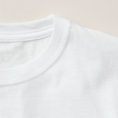 Straight Outta McKinney Texas TX T-Shirt (Detail - Neck (in White))