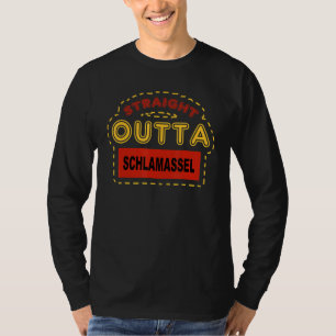 Straight outta Mud Bird Design T-Shirt