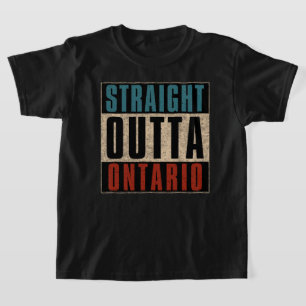 Straight Outta Ontario California CA T-Shirt