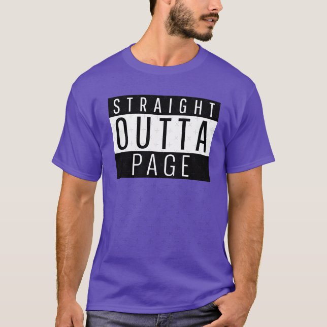 Straight Outta Page Arizona Page AZ T-Shirt (Front)